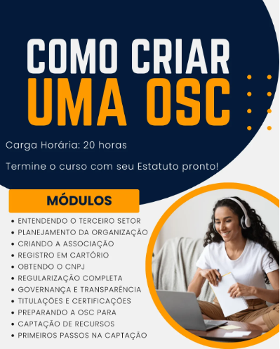 CURSO: COMO CRIAR UMA OSC