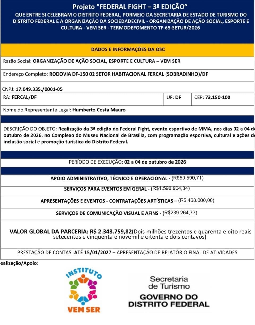 Federal Fight – 3ª Edição